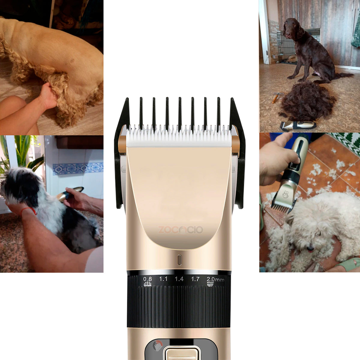 Corta pelos profesional que te da resultados de peluquería de forma fácil, segura + Guía de recetas caninas GRATIS