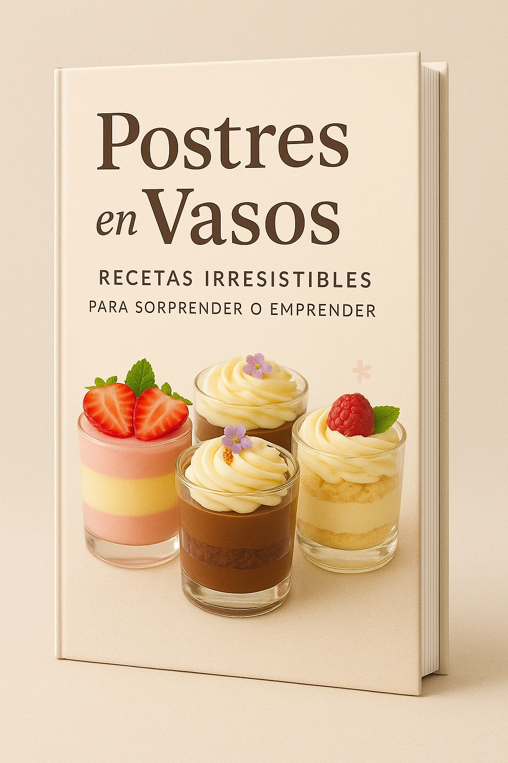 Postres en Vasos: Recetas Irresistibles para Sorprender o Emprender