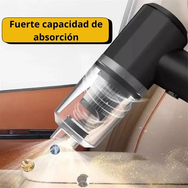 Tu solución perfecta : Aspiradora De Mano Recargable 2 en 1